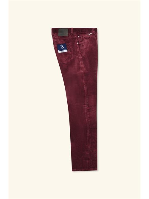 PANTALONE JFIVE VELLUTO BARBA NAPOLI | T10419JFIVE606